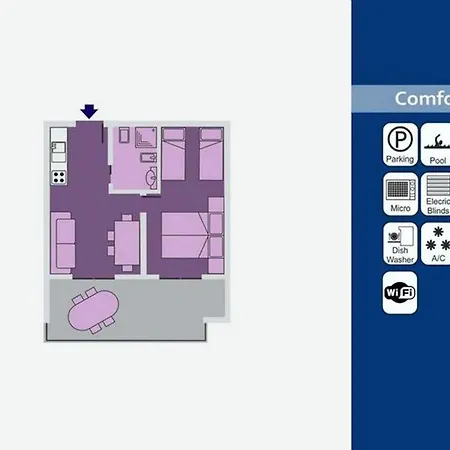 Διαμέρισμα Enjoy Your Escape By The Pool Μπιμπιόνε